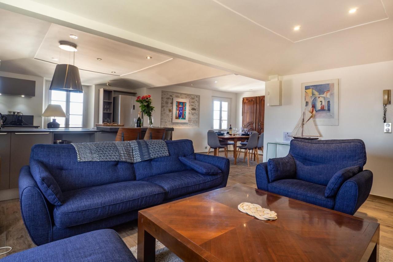 Charmant Appartement Spacieux Pour 6P Vue Mer Vieil Antibes Buitenkant foto