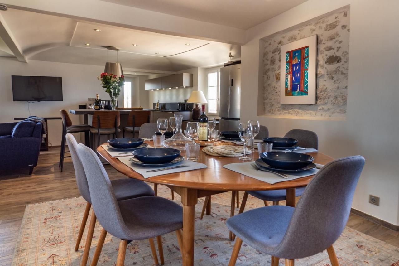 Charmant Appartement Spacieux Pour 6P Vue Mer Vieil Antibes Buitenkant foto