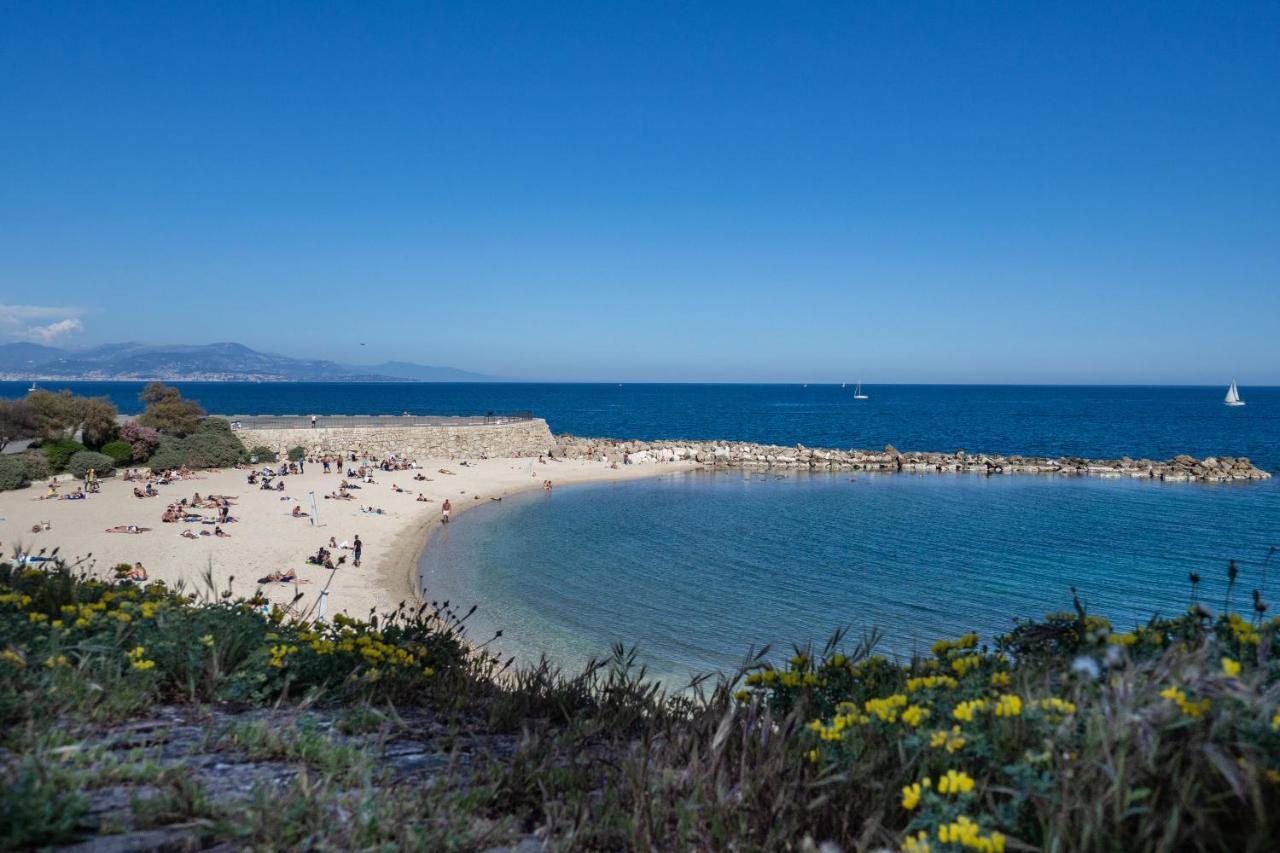 Charmant Appartement Spacieux Pour 6P Vue Mer Vieil Antibes Buitenkant foto