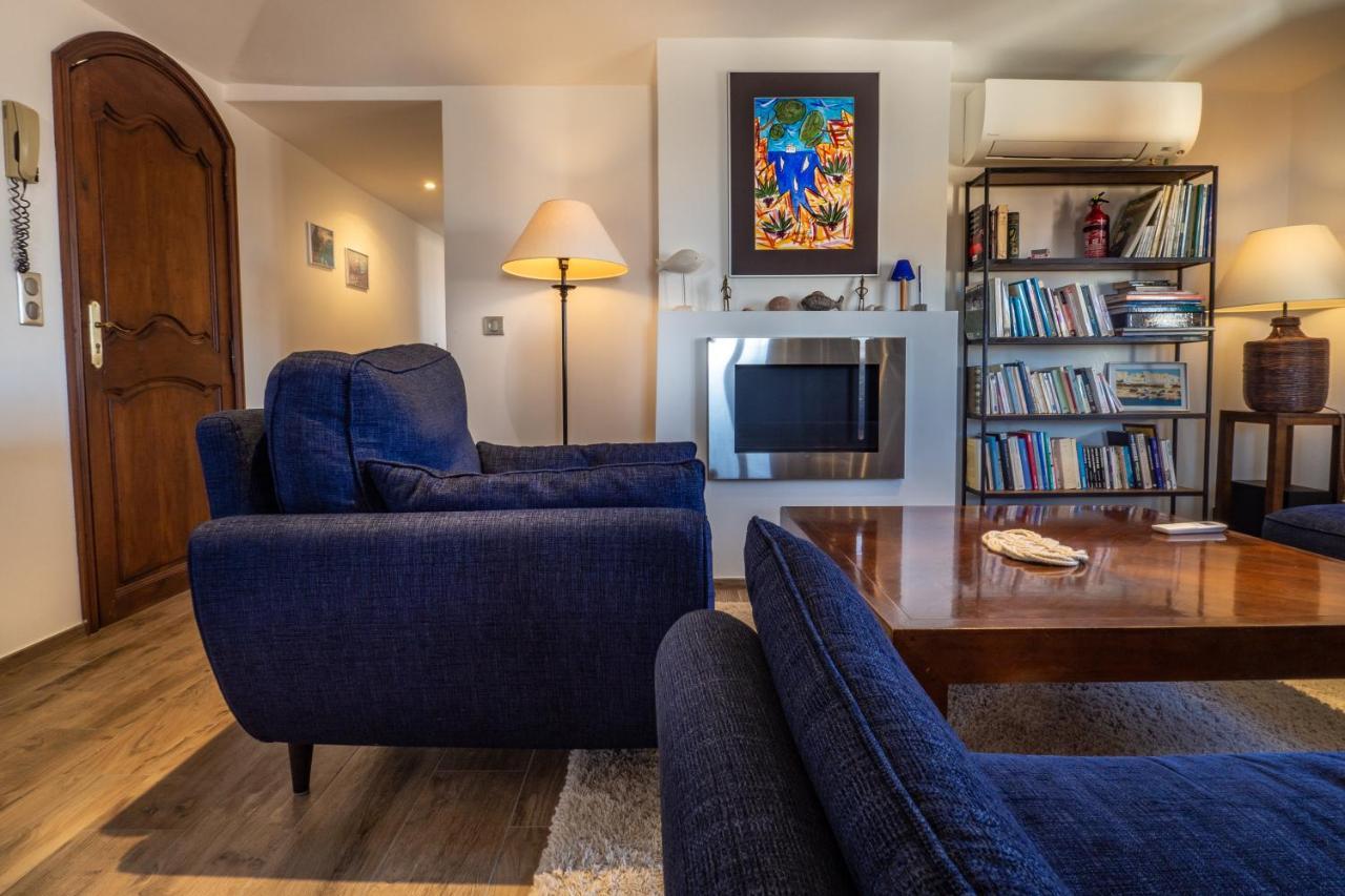 Charmant Appartement Spacieux Pour 6P Vue Mer Vieil Antibes Buitenkant foto