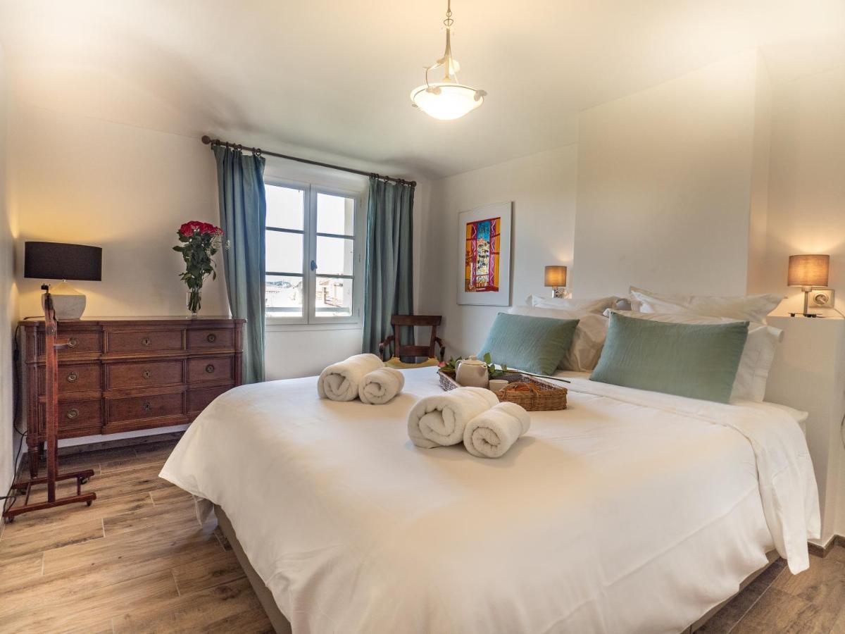 Charmant Appartement Spacieux Pour 6P Vue Mer Vieil Antibes Buitenkant foto